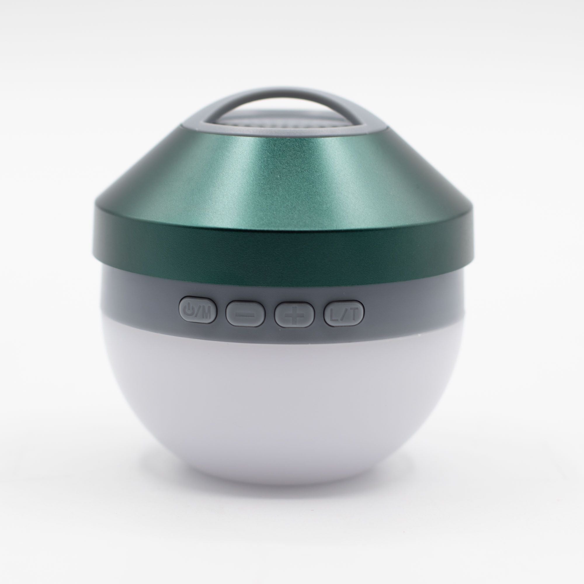 Green Camping Hanging Light and Mini Speaker