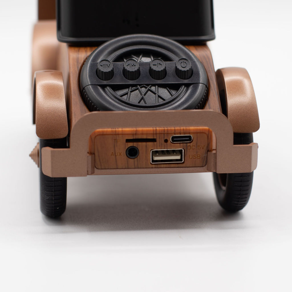 Classic Vintage Car Speaker and Phone Holder - Bluetooth - 5 watt