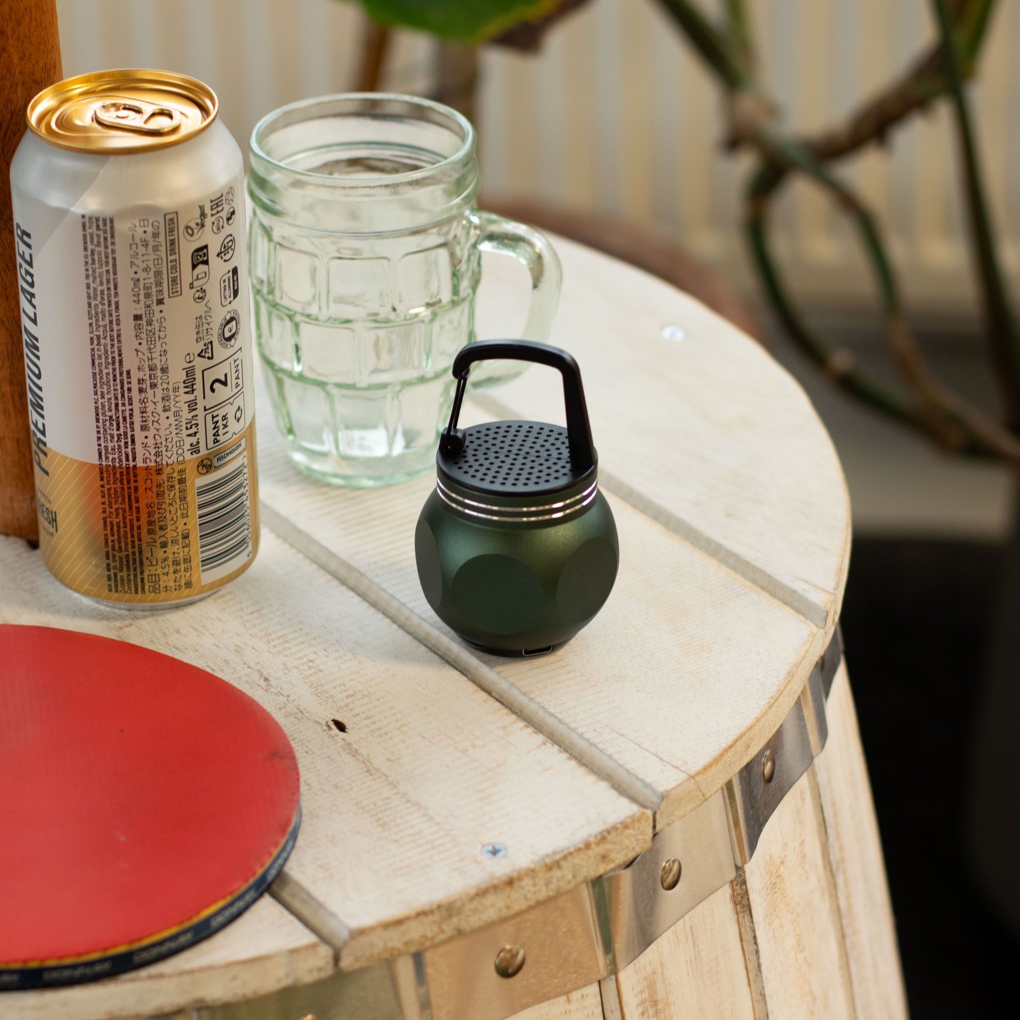 Camping Hook Green Mini Speaker