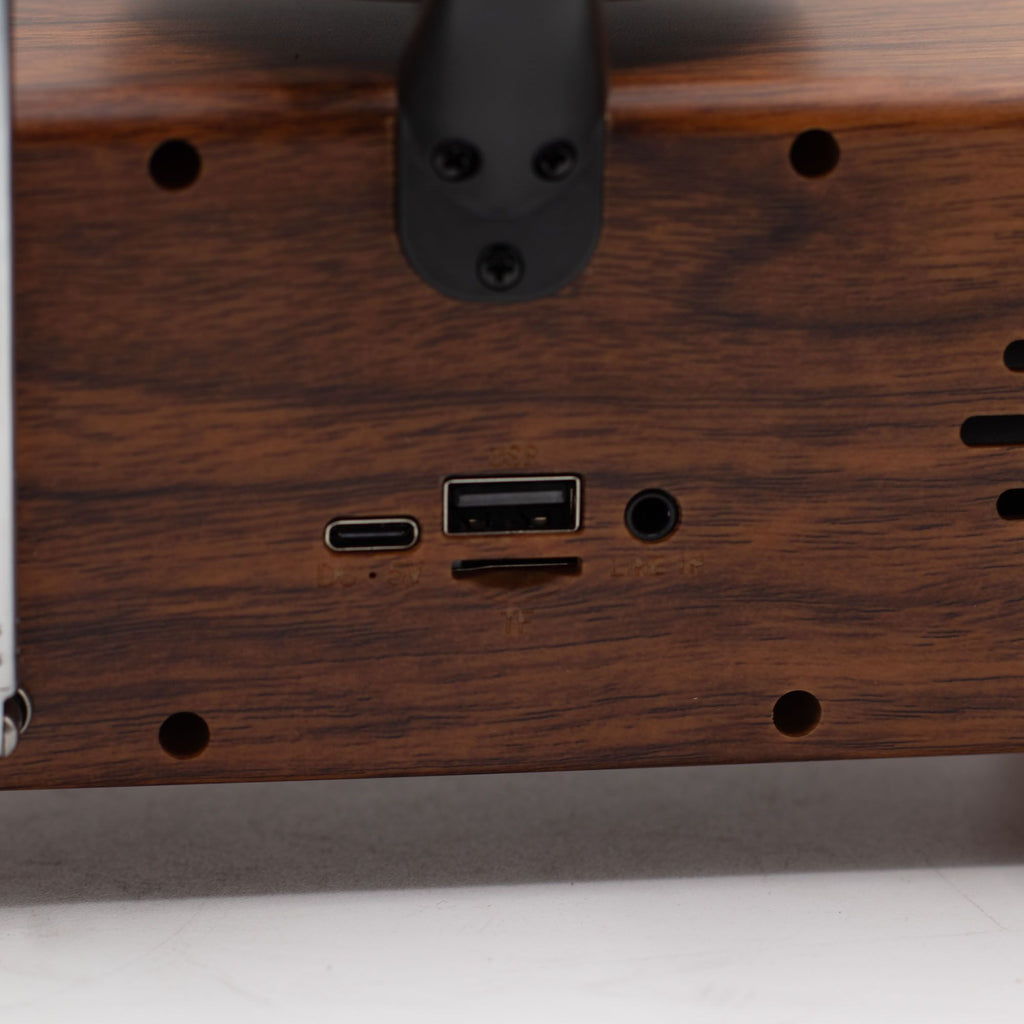 Retro Mini Double Gramophone Speaker - Bluetooth - 5.4 watt x 2