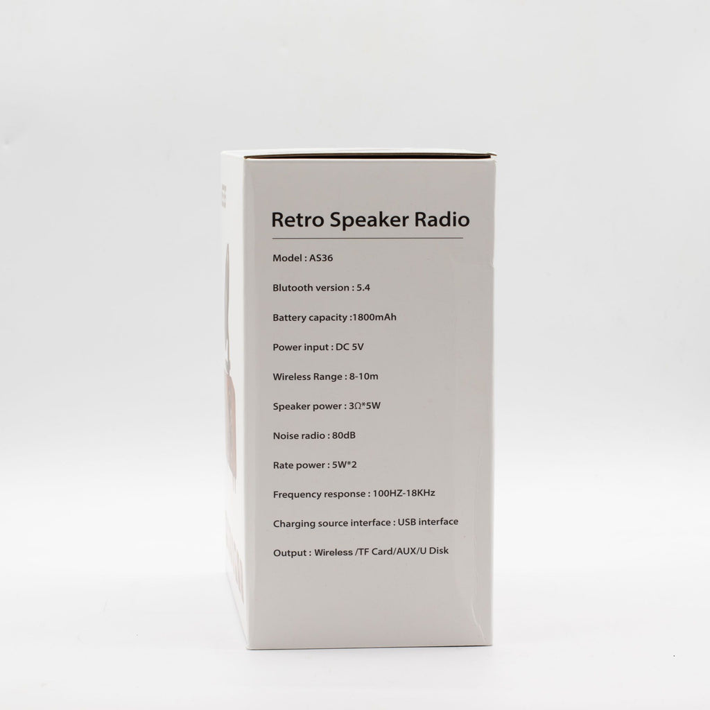 Retro Mini Double Gramophone Speaker - Bluetooth - 5.4 watt x 2